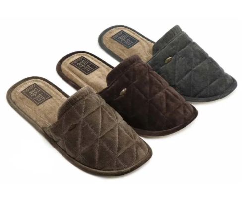 LUCKY LAND обувь домашняя мужская пантолеты 4074 M-CH-C р.46